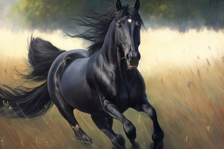 Black Horse In Dreams Meanings